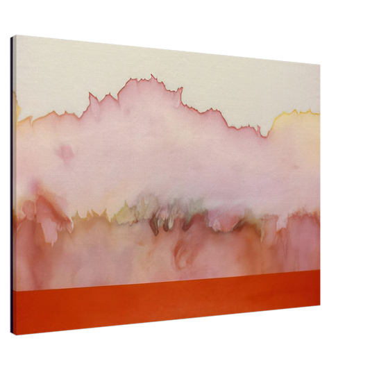 Ronnie Landfield - For Helen and Nicole - 1978 Canvas - 20x30 cm / 8x12 inches-canvas