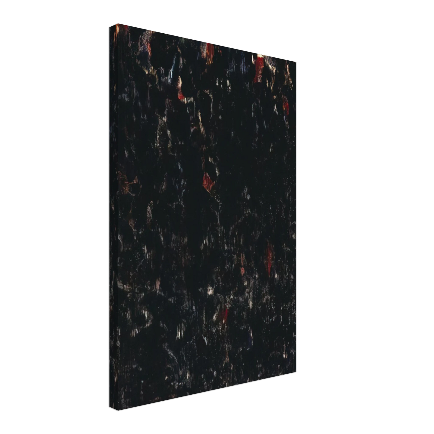 Sam Francis - Untitled  Black Clouds  Canvas - 40x60 cm / 16x24 inches-canvas