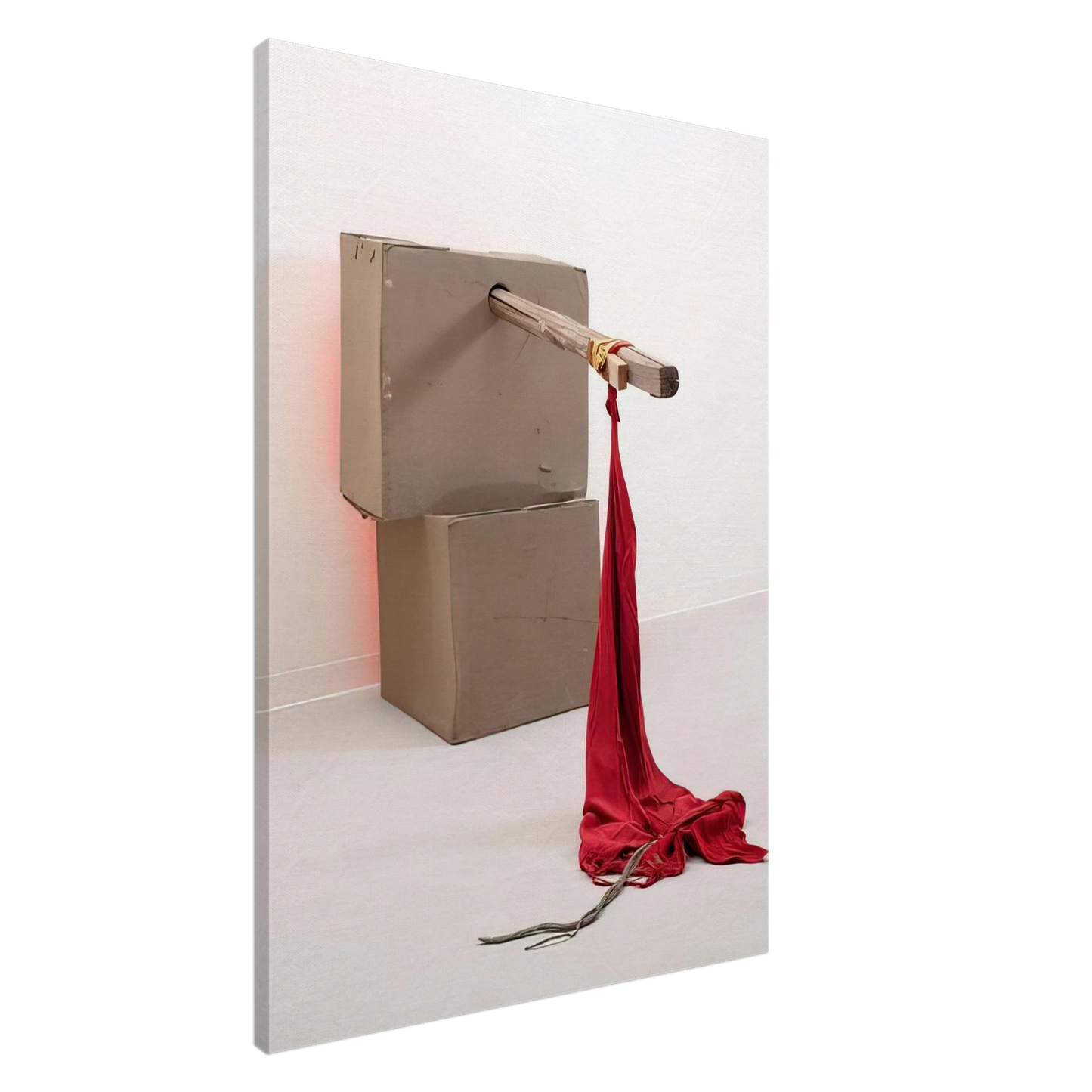 Robert Rauschenberg - UNTITLED EARLY EGYPTIAN 1973 0 Canvas - 20x30 cm / 8x12 inches-canvas