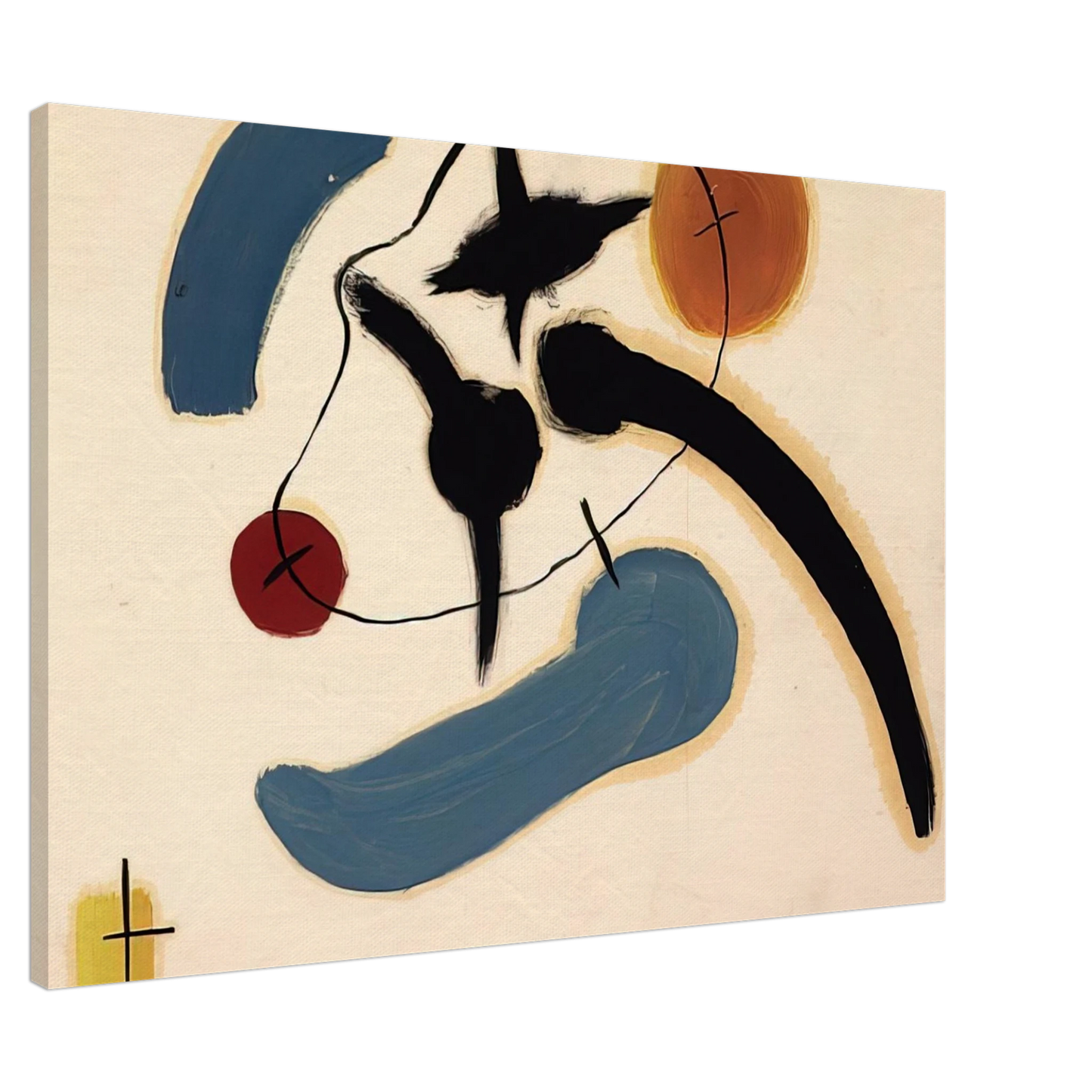 John Ferren - Untitled - 1932 Canvas - 20x30 cm / 8x12 inches-canvas