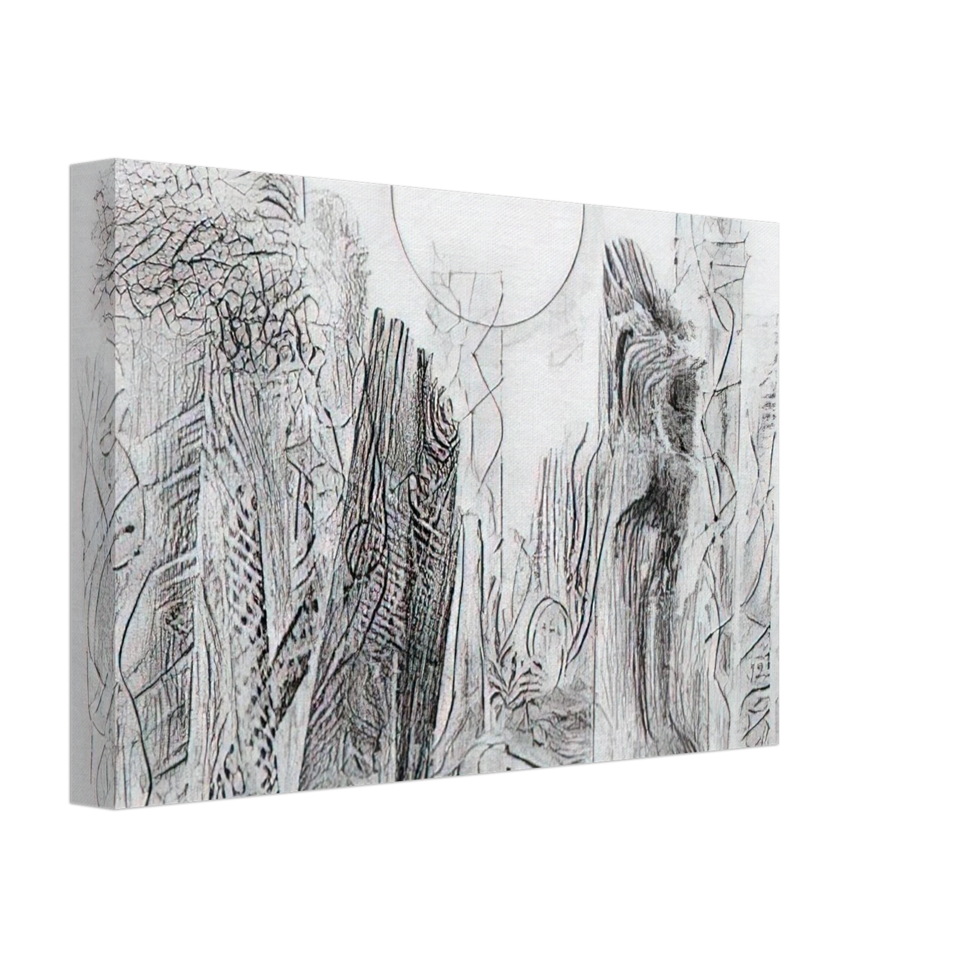 Max Ernst - Petrified Forest Canvas - 70x100 cm / 28x40 inches-canvas