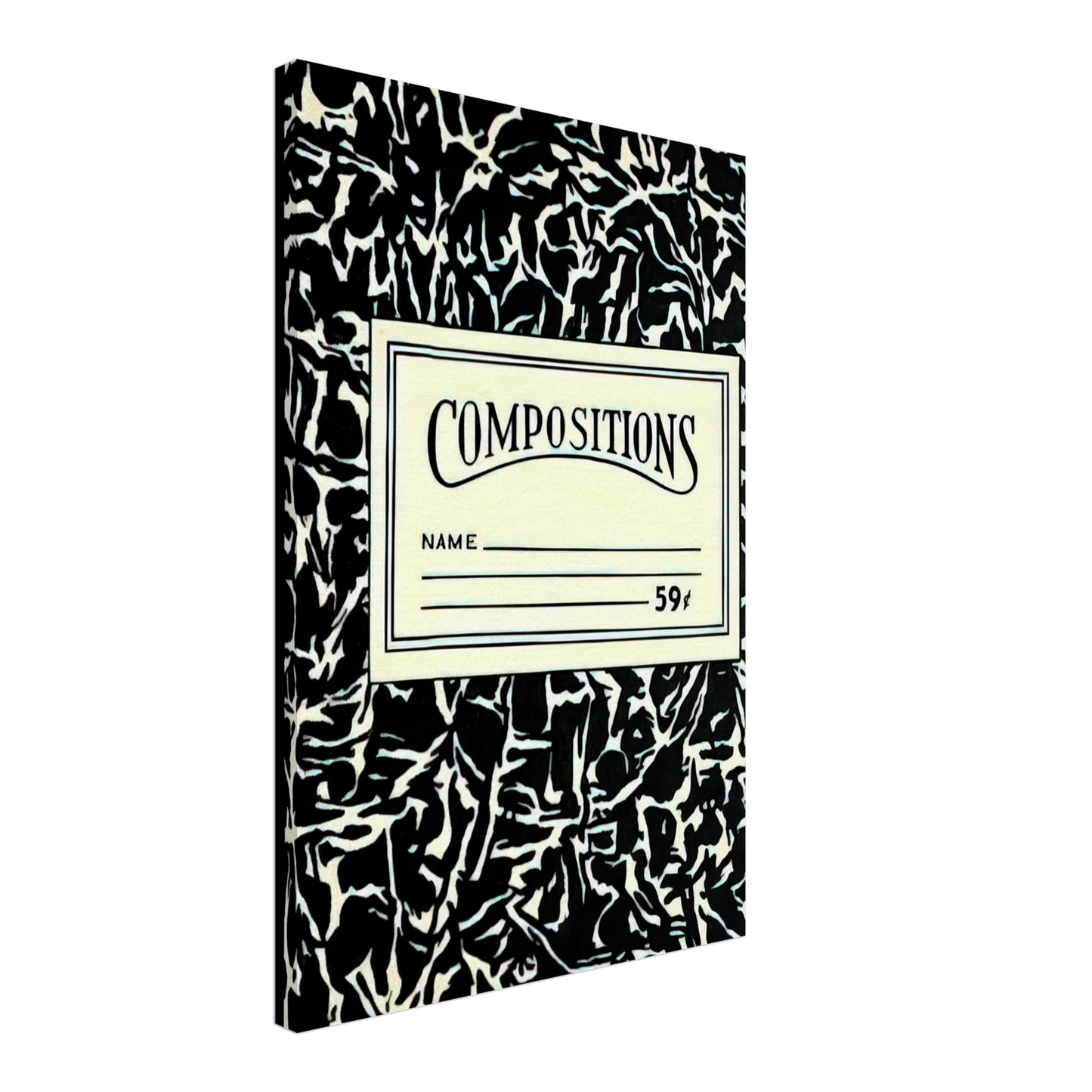 Roy Lichtenstein - COMPOSITIONS II 1964 Canvas - 40x60 cm / 16x24 inches-canvas