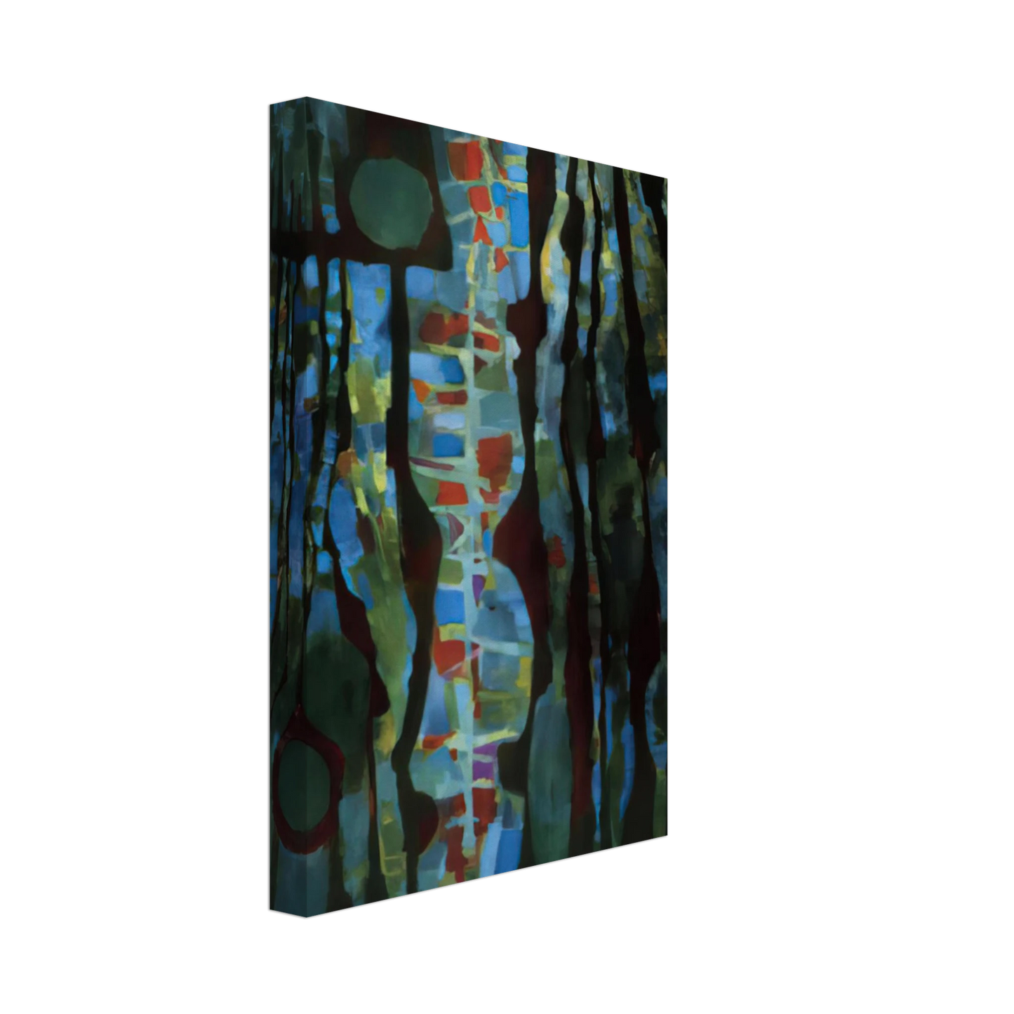 Alfred Manessier - Offrande de la terre I - 1961 Canvas - 40x60 cm / 16x24 inches-canvas