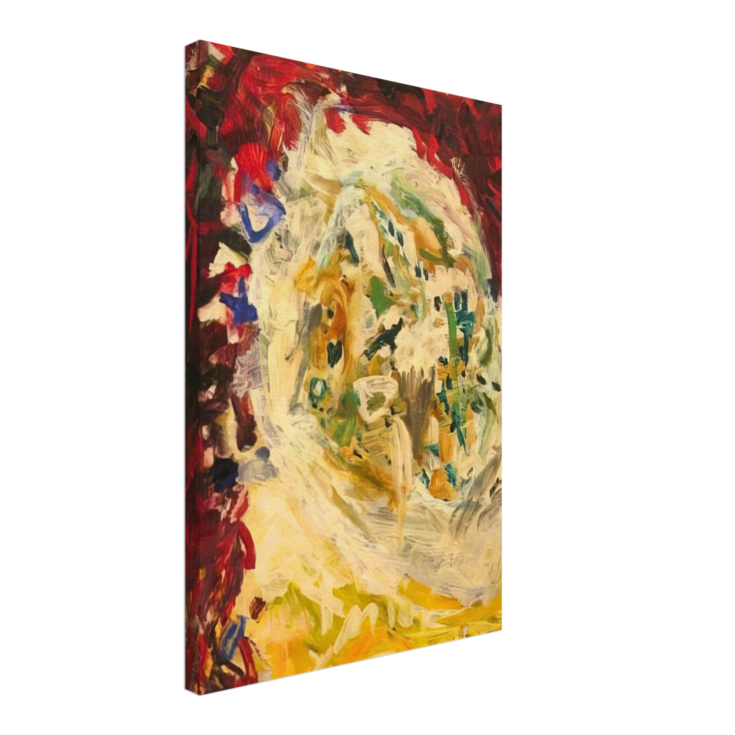 Gene Davis - Christmas Tree - 1956 Canvas - 40x60 cm / 16x24 inches-canvas