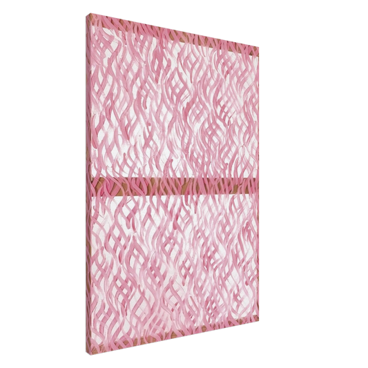 Carla Accardi - Segni rosa - 1967 Canvas - 20x30 cm / 8x12 inches-canvas