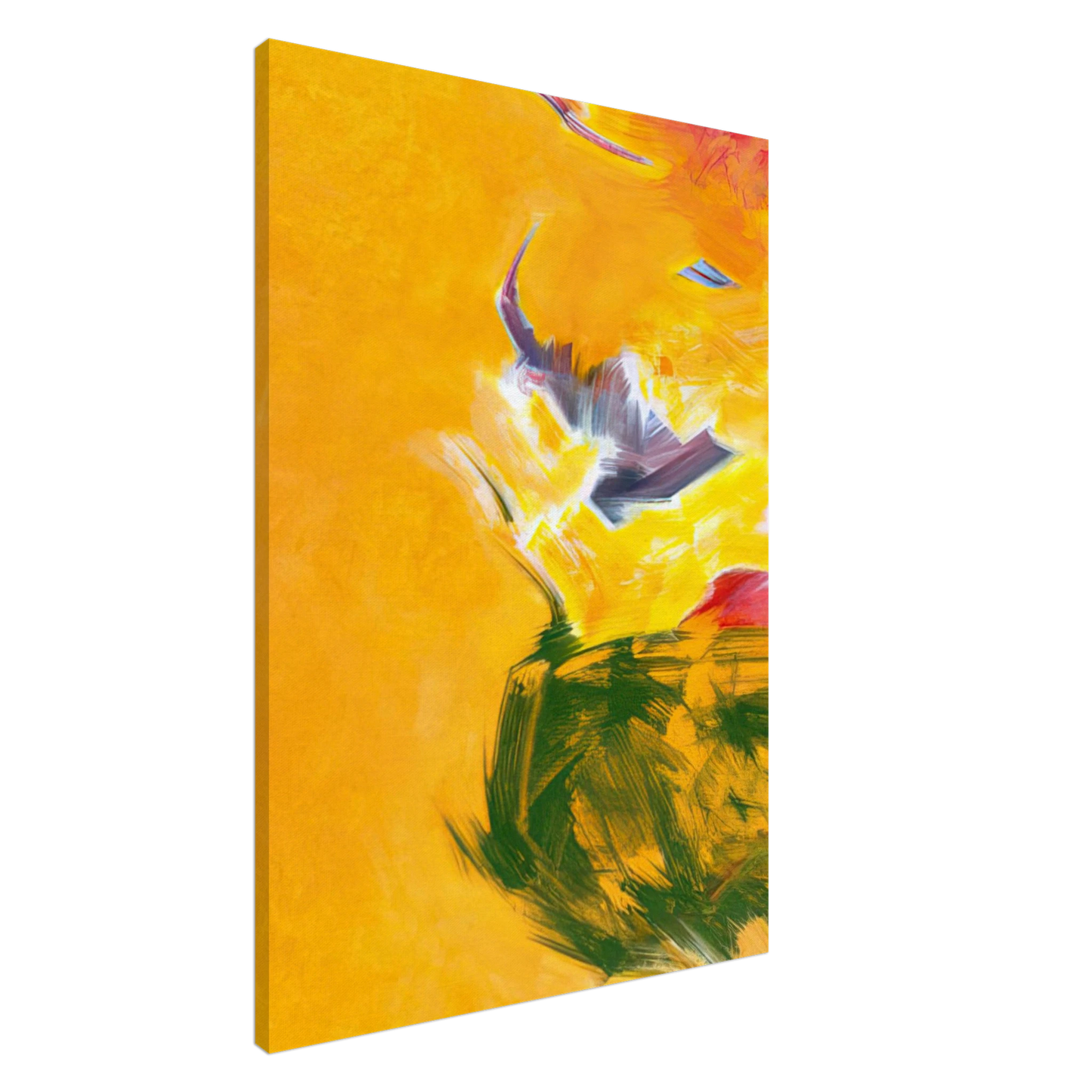 Hassel Smith - Untitled - 1987 Canvas - 20x30 cm / 8x12 inches-canvas