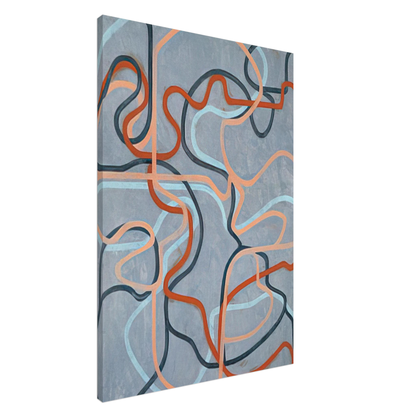 Brice Marden - Epitaph Painting 5 - 2001 Canvas - 20x30 cm / 8x12 inches-canvas