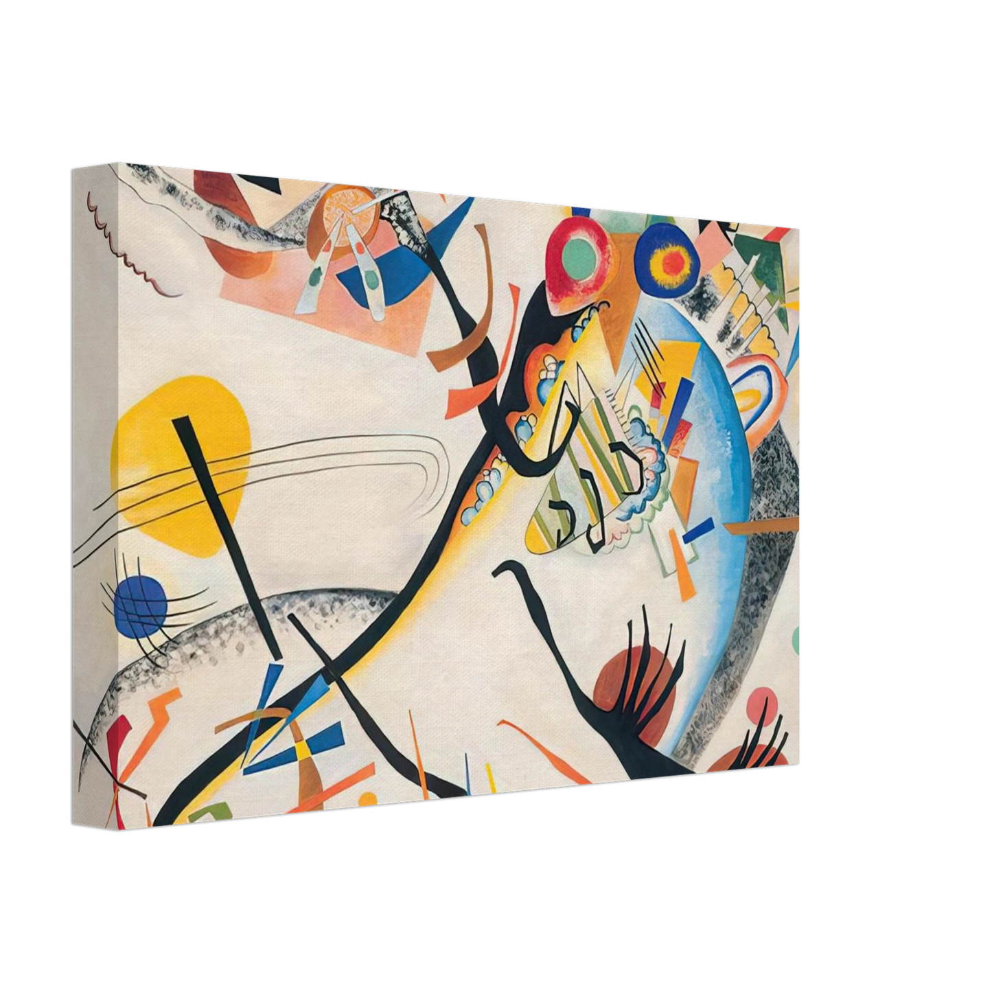 Wassily Kandinsky - NOT_DETECTED_189361 Canvas - 40x60 cm / 16x24 inches-canvas