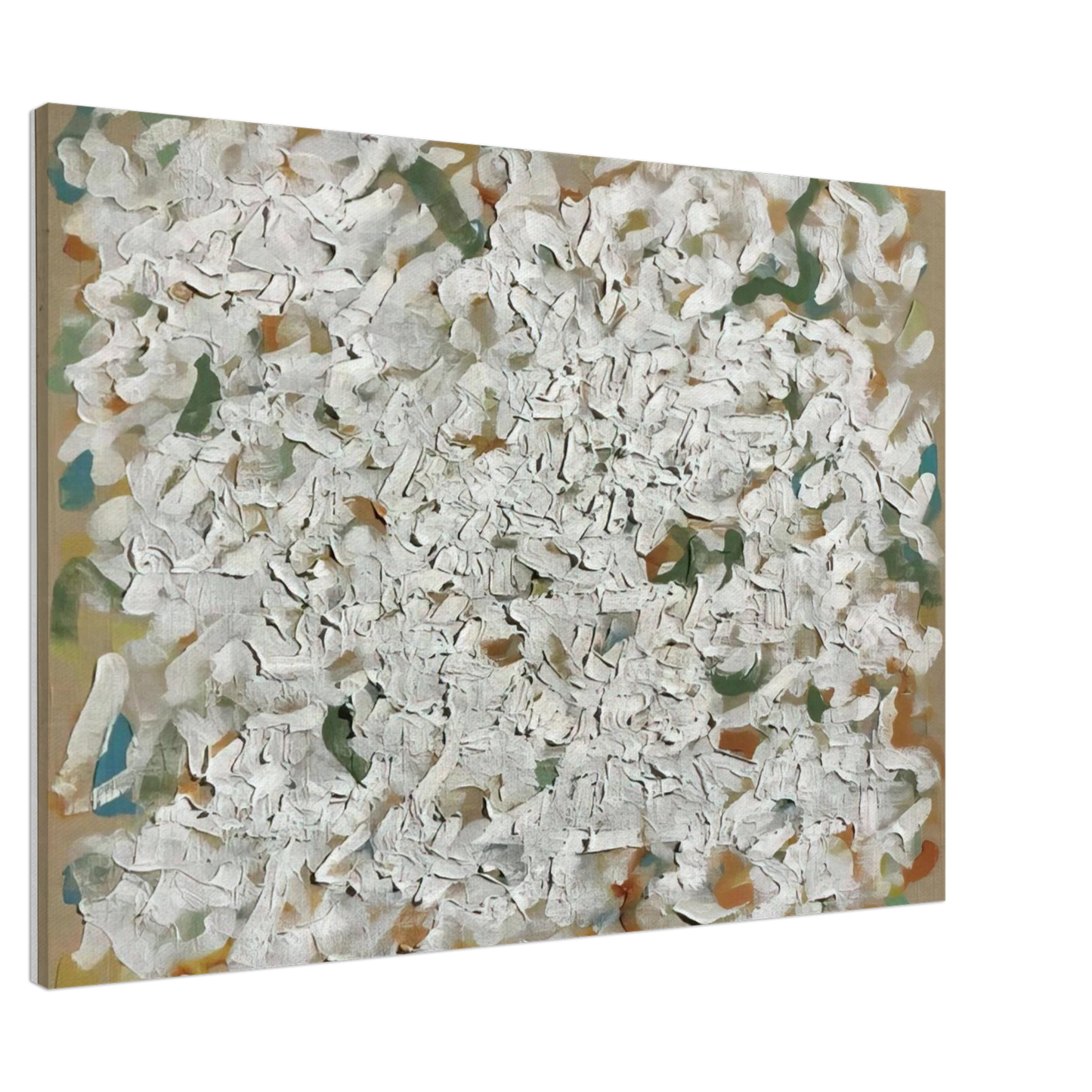 Robert Ryman - Untitled - 1963 Canvas - 20x30 cm / 8x12 inches-canvas