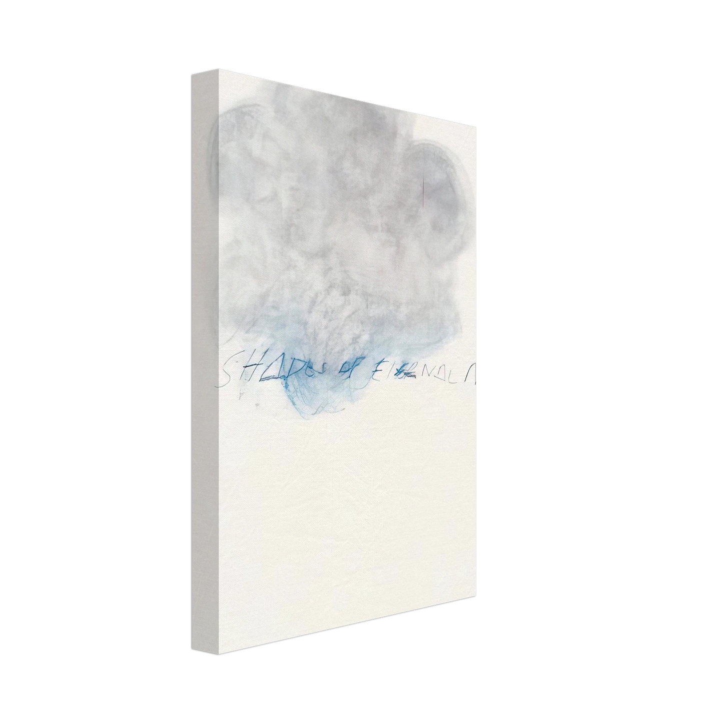 Cy Twombly - Fifty Days at Iliam. Shades of Eternal Night Canvas - 70x100 cm / 28x40 inches-canvas