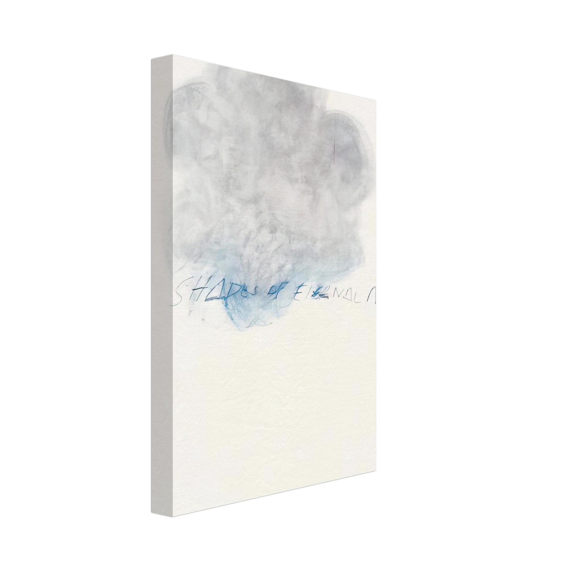 Cy Twombly - Fifty Days at Iliam. Shades of Eternal Night Canvas - 70x100 cm / 28x40 inches-canvas