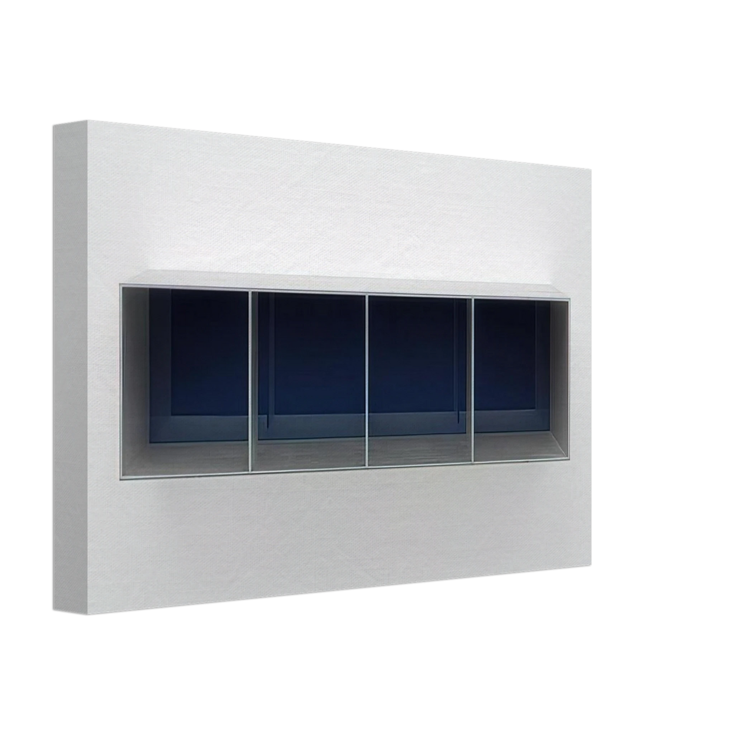 Donald Judd - Untitled Menziken - 1988 Canvas - 40x60 cm / 16x24 inches-canvas