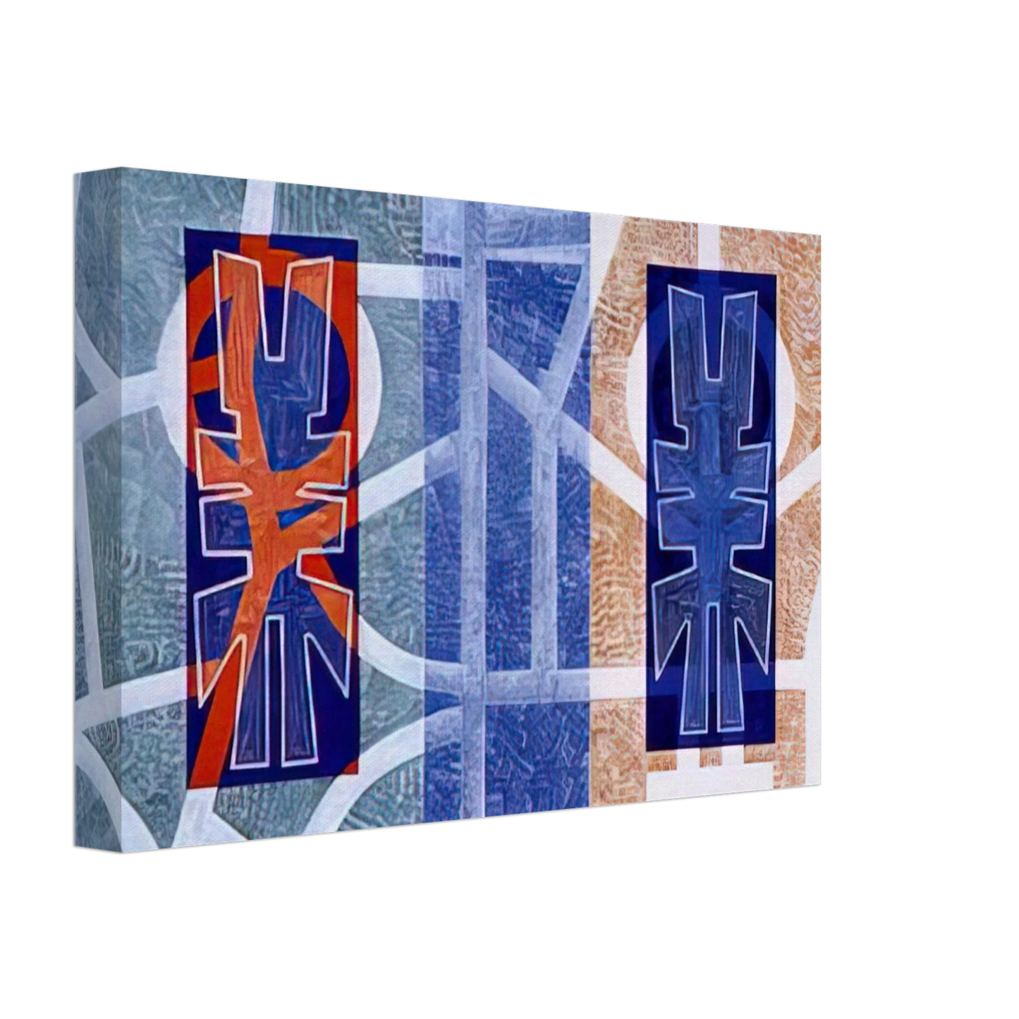 Jimmy Ernst - Oracle - 1971 Canvas - 70x100 cm / 28x40 inches-canvas