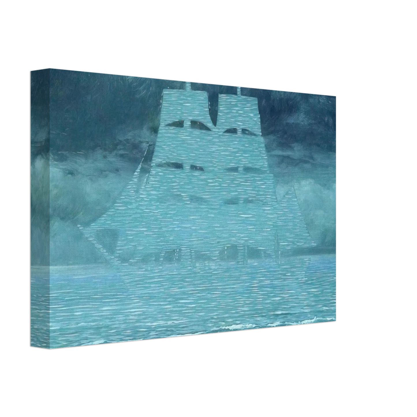 Rene Magritte - THE SEDUCER 1953 1 Canvas - 40x60 cm / 16x24 inches-canvas