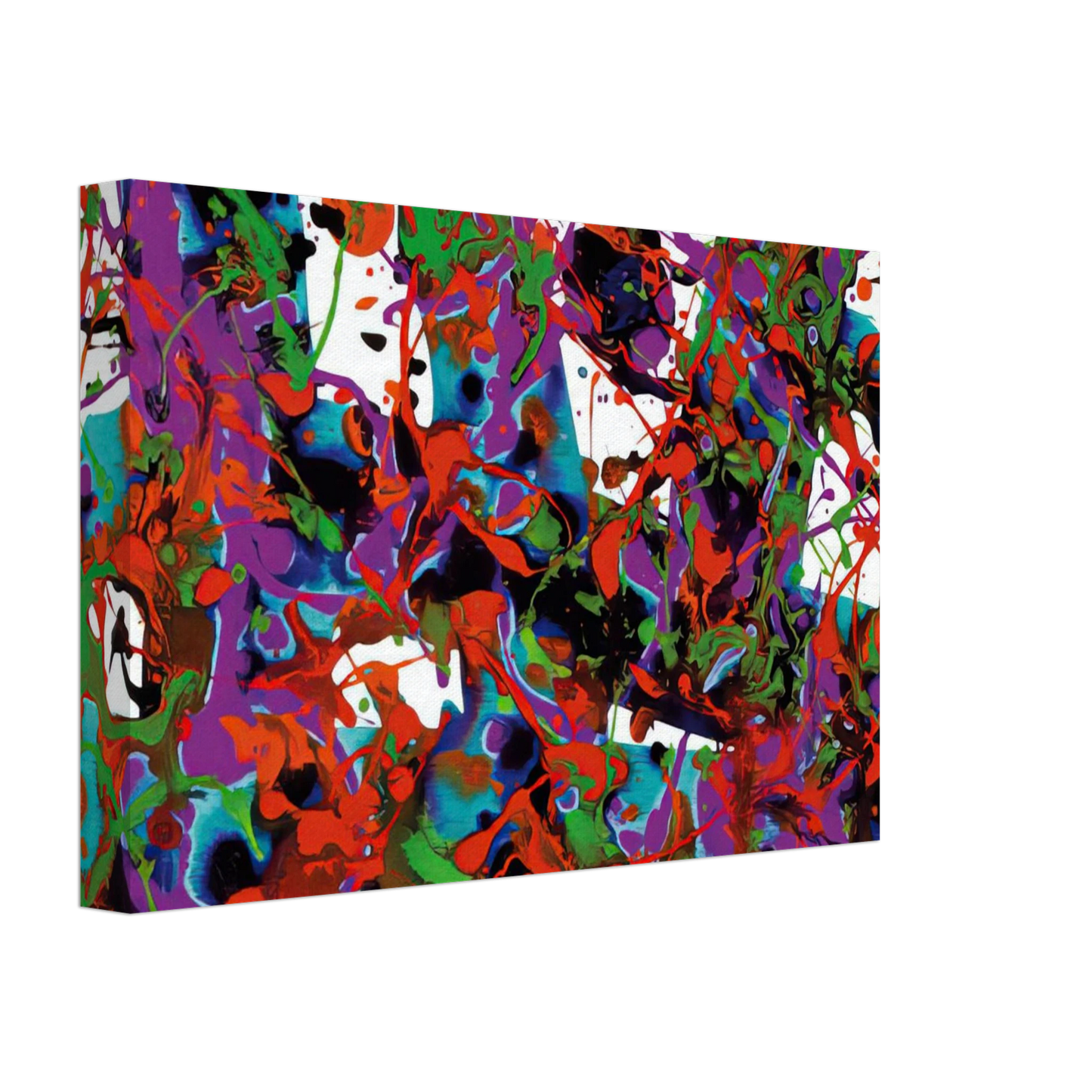 Sam Francis - Untitled  SFP94-23  SF94-036  Canvas - 40x60 cm / 16x24 inches-canvas