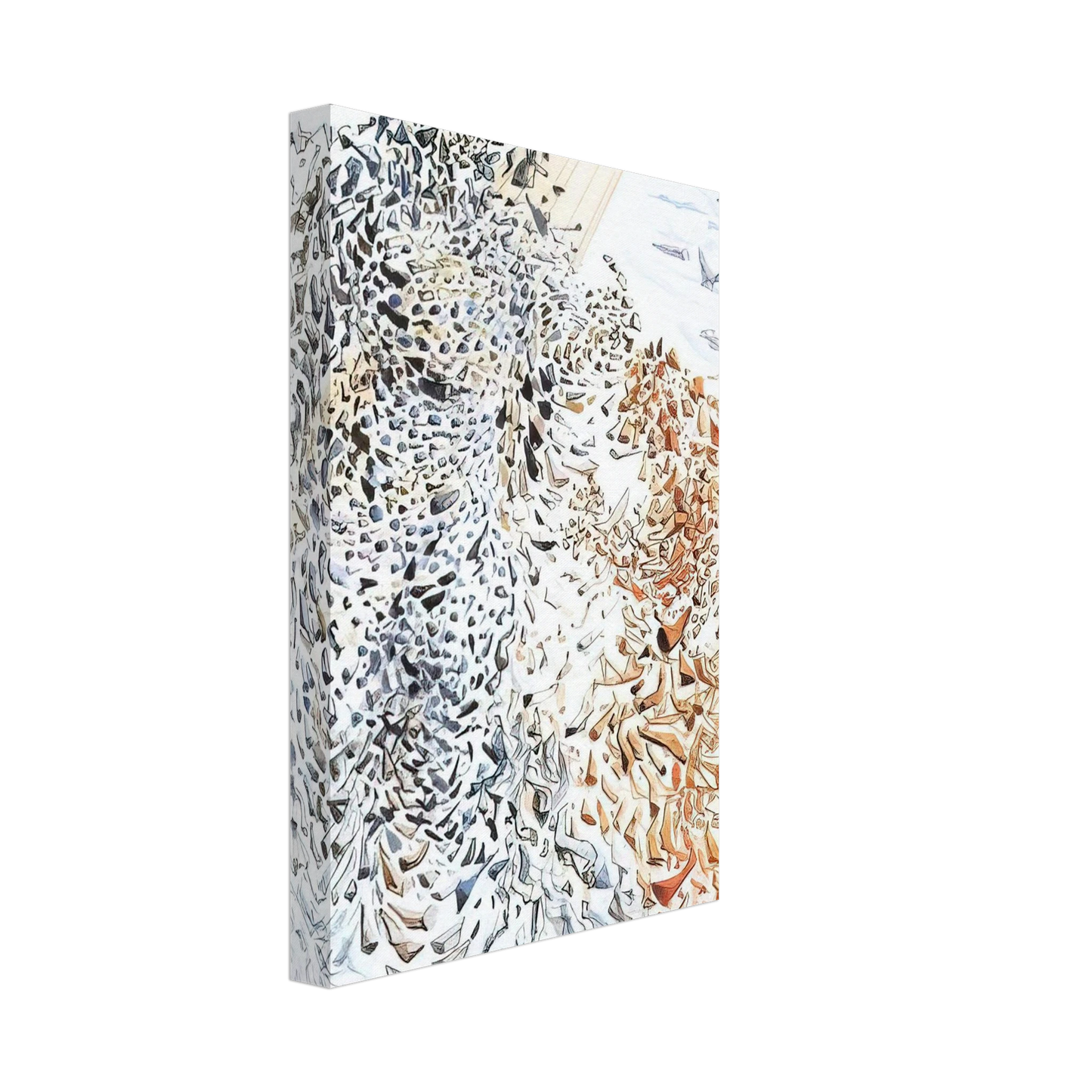 Salvador Dali - OPPOSITION Canvas - 40x60 cm / 16x24 inches-canvas