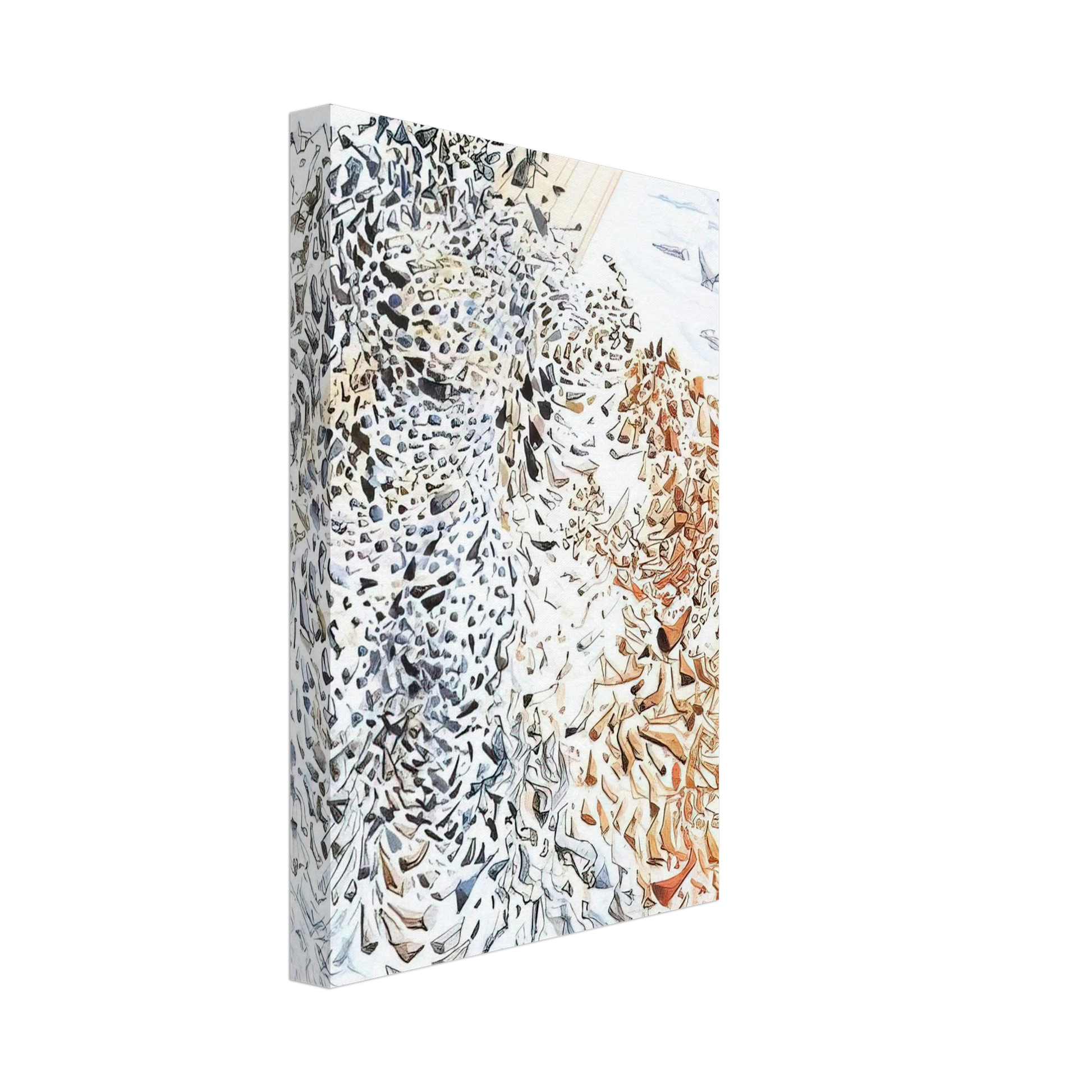 Salvador Dali - OPPOSITION Canvas - 40x60 cm / 16x24 inches-canvas