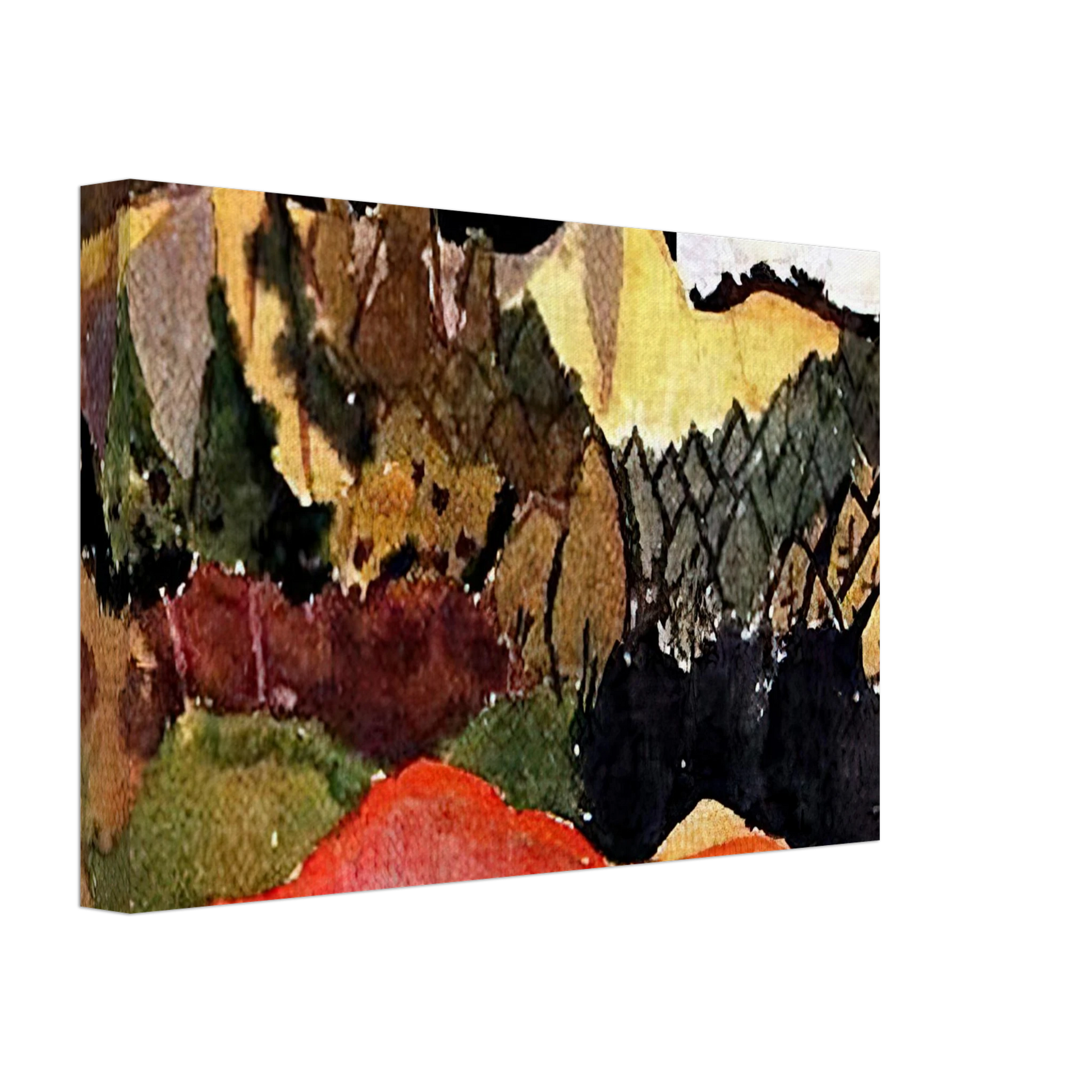 Paul Klee - IN THE QUARRY Canvas - 40x60 cm / 16x24 inches-canvas