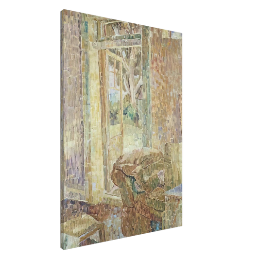 Grace Cossington Smith - Door into the garden - 1947 Canvas - 20x30 cm / 8x12 inches-canvas