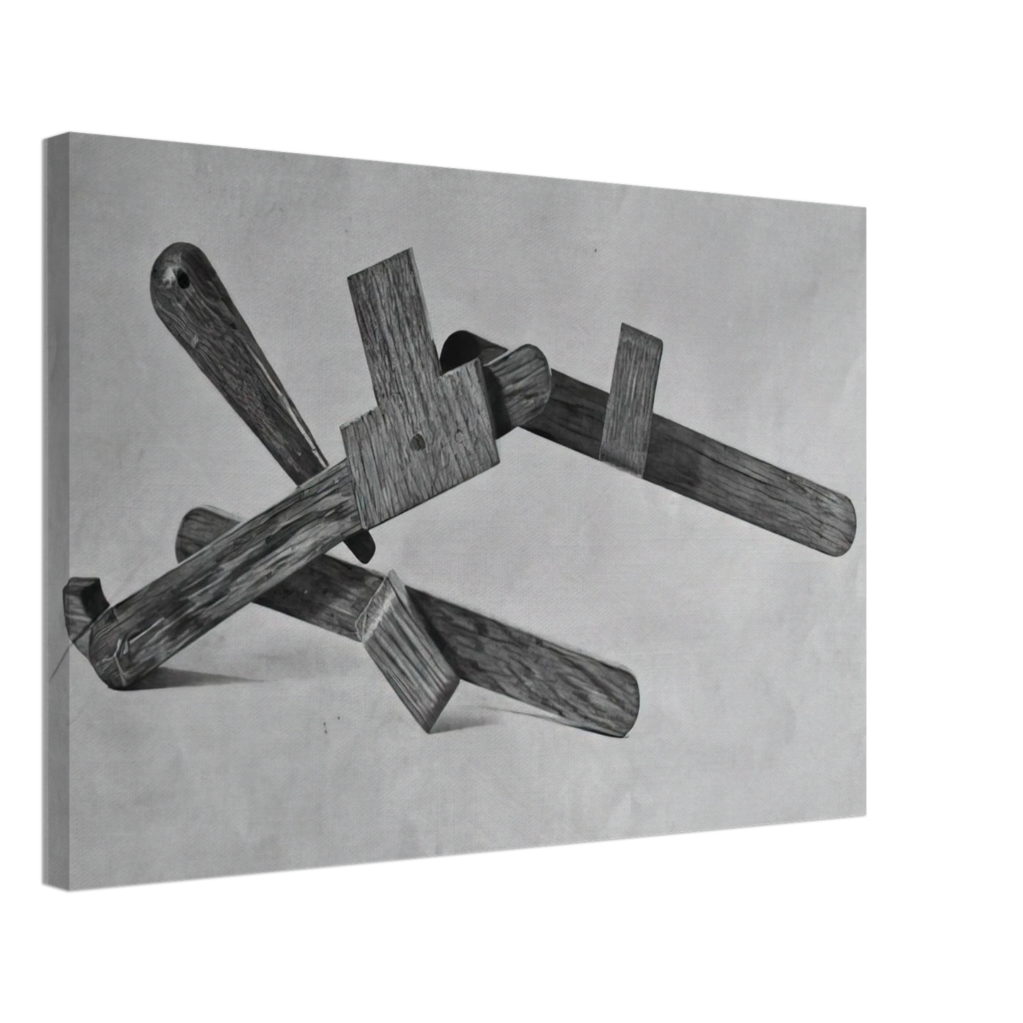 Gyula Kosice - Royi - 1945 Canvas - 40x60 cm / 16x24 inches-canvas