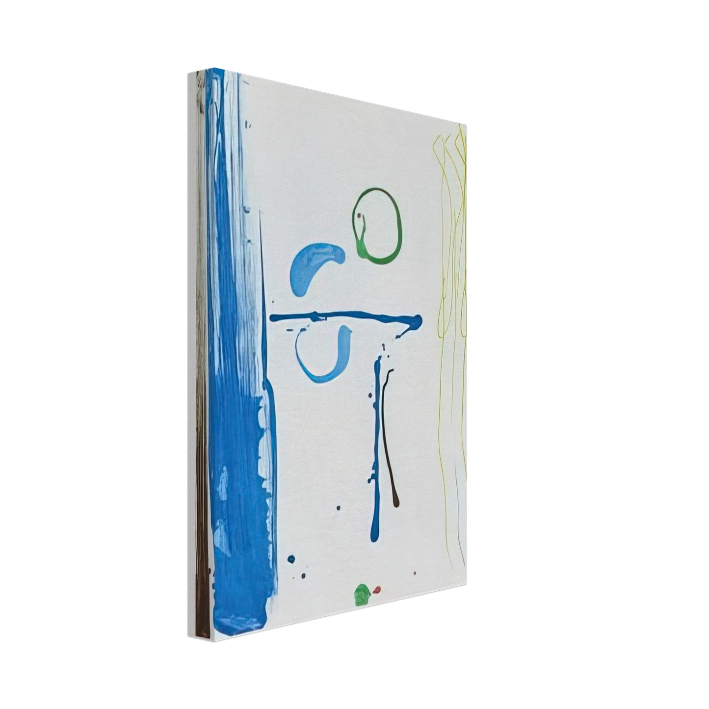 Helen Frankenthaler - Sunshine After Rain - 1987 Canvas - 70x100 cm / 28x40 inches-canvas