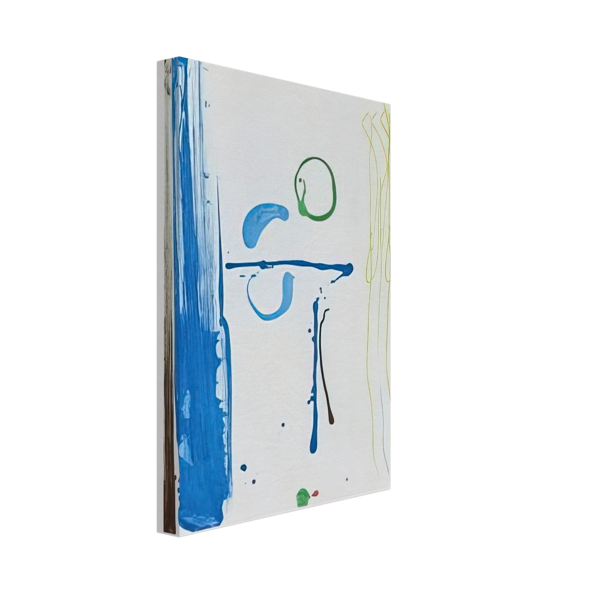 Helen Frankenthaler - Sunshine After Rain - 1987 Canvas - 70x100 cm / 28x40 inches-canvas