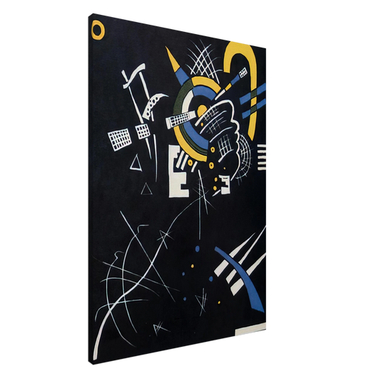 Wassily Kandinsky - SMALL WORLDS VII 1922 Canvas - 20x30 cm / 8x12 inches-canvas