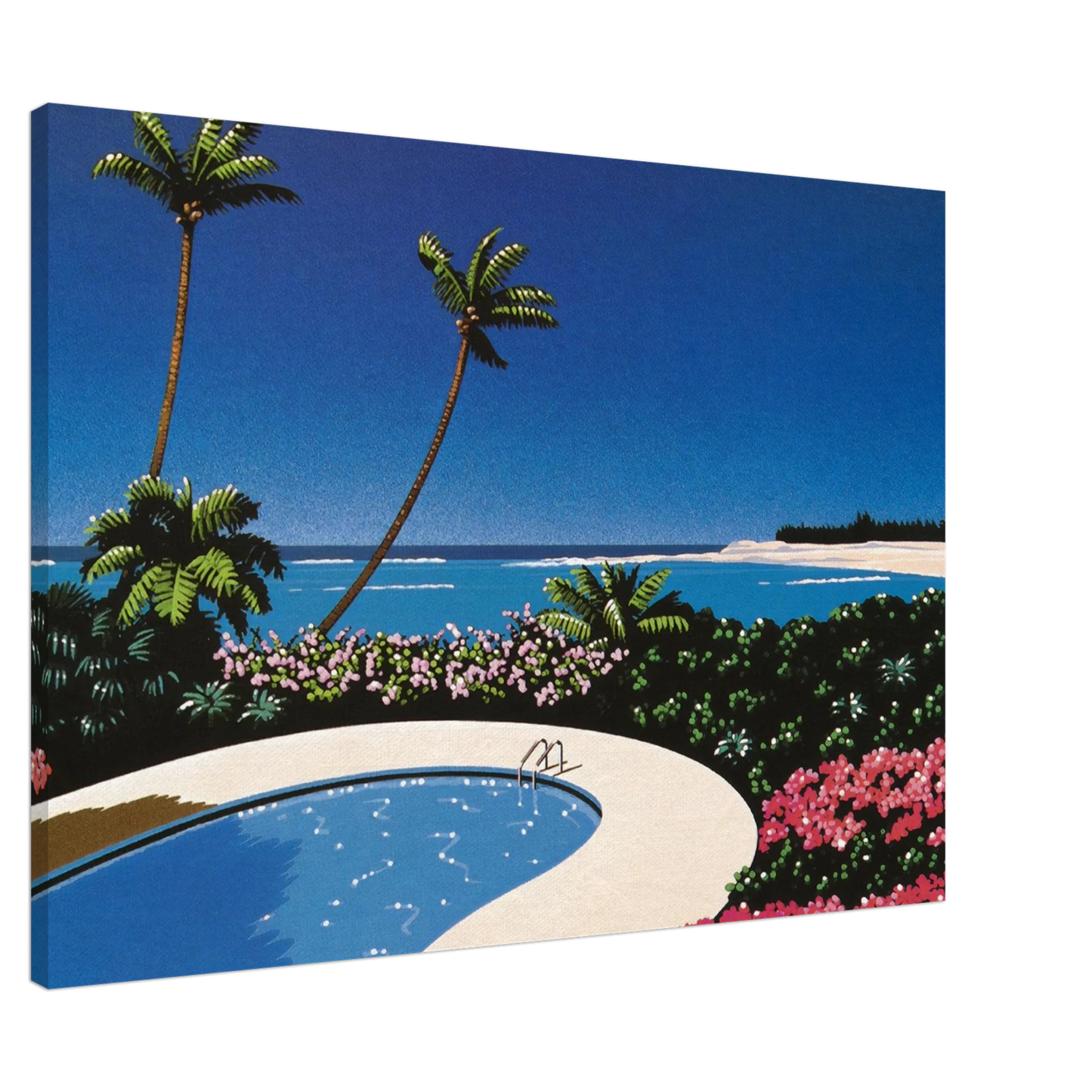 Hiroshi Nagai - Fall of Sound Canvas - 20x30 cm / 8x12 inches-canvas