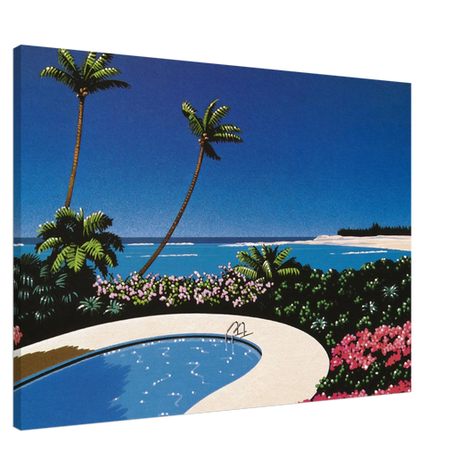 Hiroshi Nagai - Fall of Sound Canvas - 20x30 cm / 8x12 inches-canvas