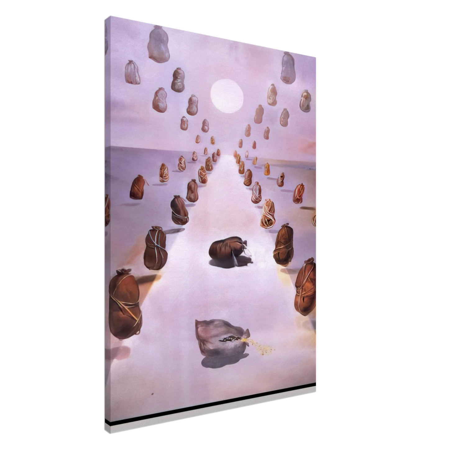 Salvador Dali - THE PATH OF ENIGMA Canvas - 20x30 cm / 8x12 inches-canvas