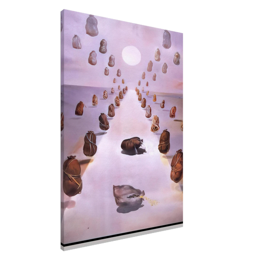 Salvador Dali - THE PATH OF ENIGMA Canvas - 20x30 cm / 8x12 inches-canvas