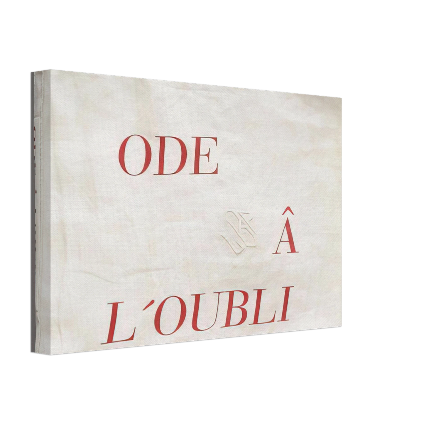 Louise Bourgeois - ODE TO THE FORGOTTEN 2004 Canvas - 70x100 cm / 28x40 inches-canvas