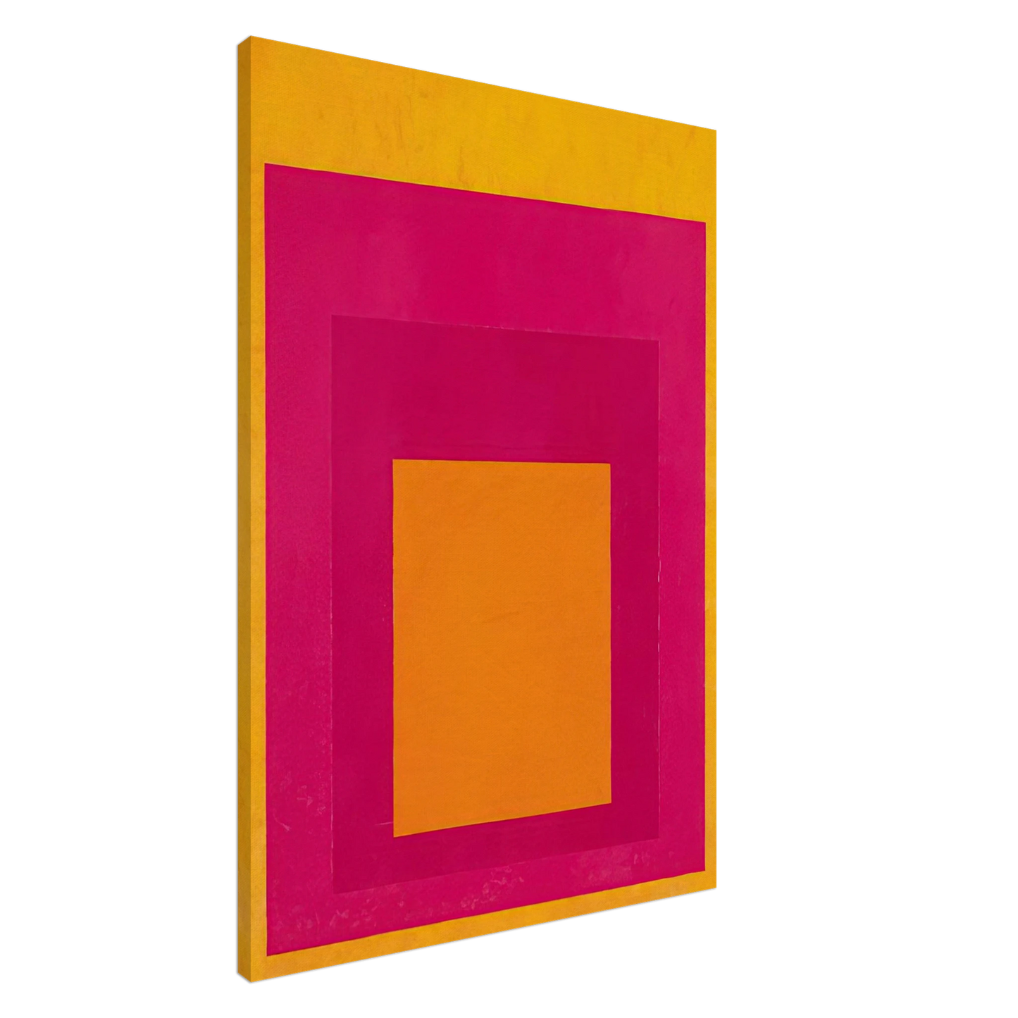 Josef Albers - HOMAGE TO THE SQUARE LA TEHUANA 1951 Canvas - 20x30 cm / 8x12 inches-canvas