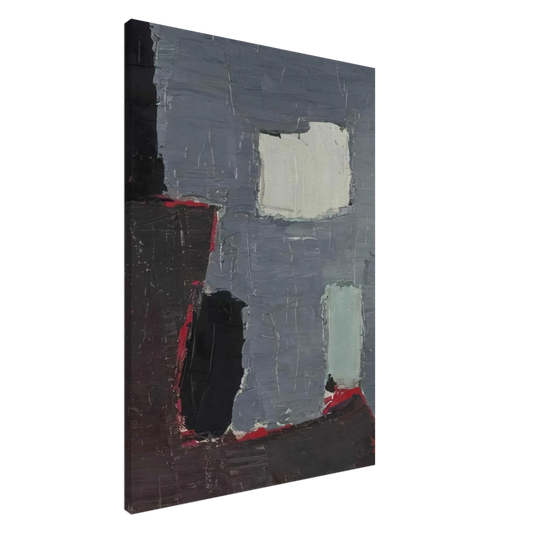 Nicolas de Stael - Composition - 1950 Canvas - 20x30 cm / 8x12 inches-canvas