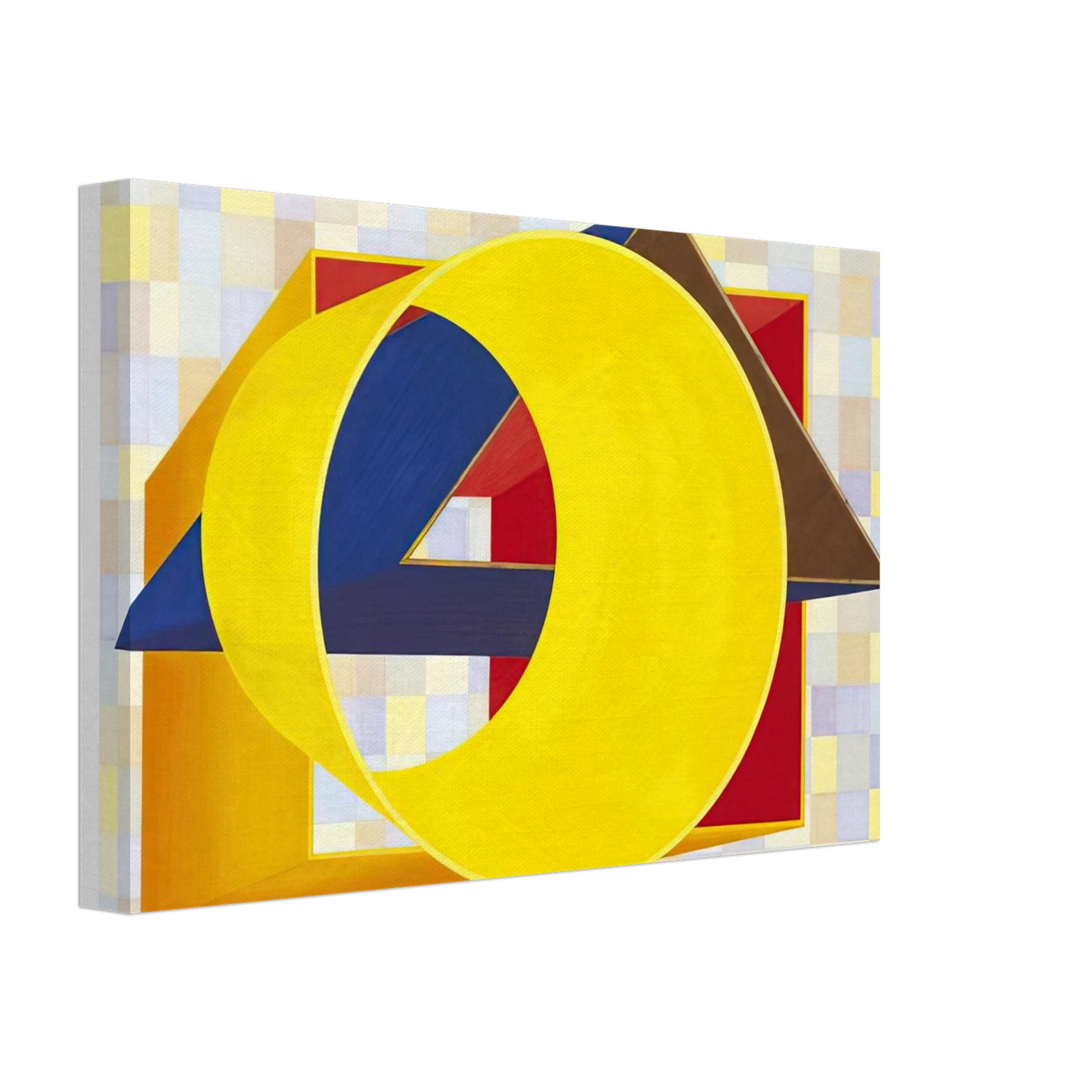 Al Held - Prime Moments II Canvas - 40x60 cm / 16x24 inches-canvas