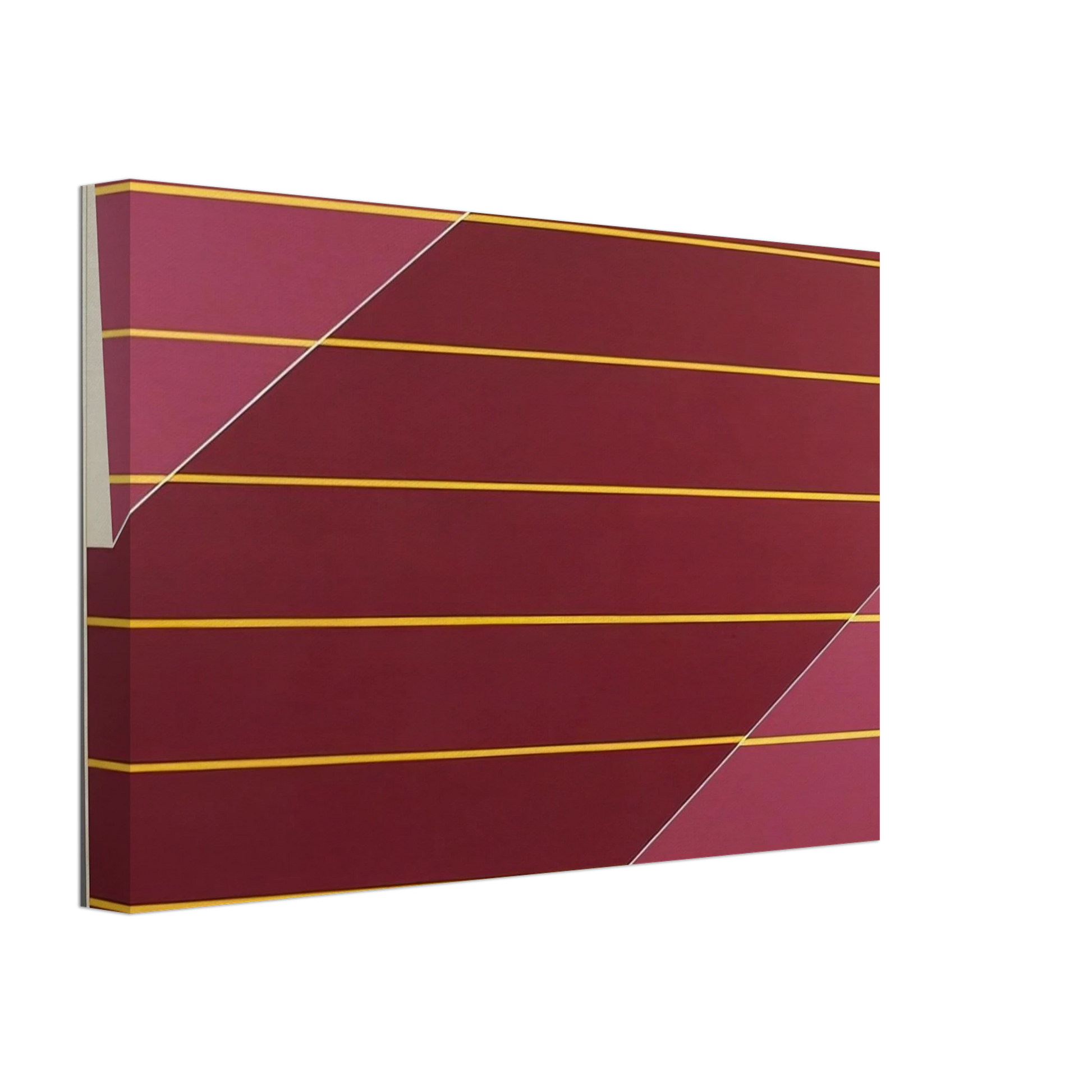 Larry Zox - Line Rotation - 1964 Canvas - 40x60 cm / 16x24 inches-canvas