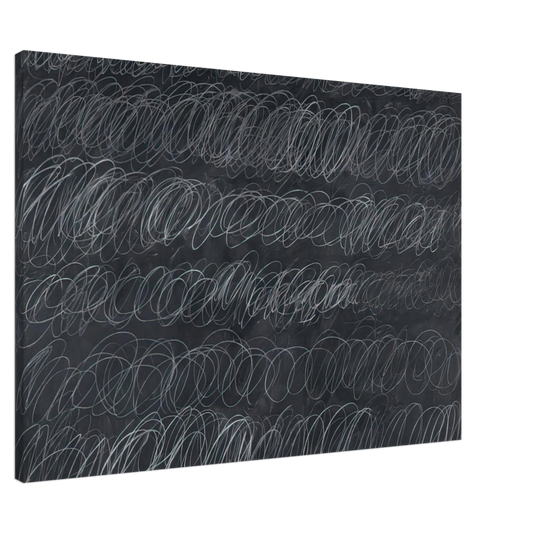 Cy Twombly - Cold Stream Canvas - 20x30 cm / 8x12 inches-canvas