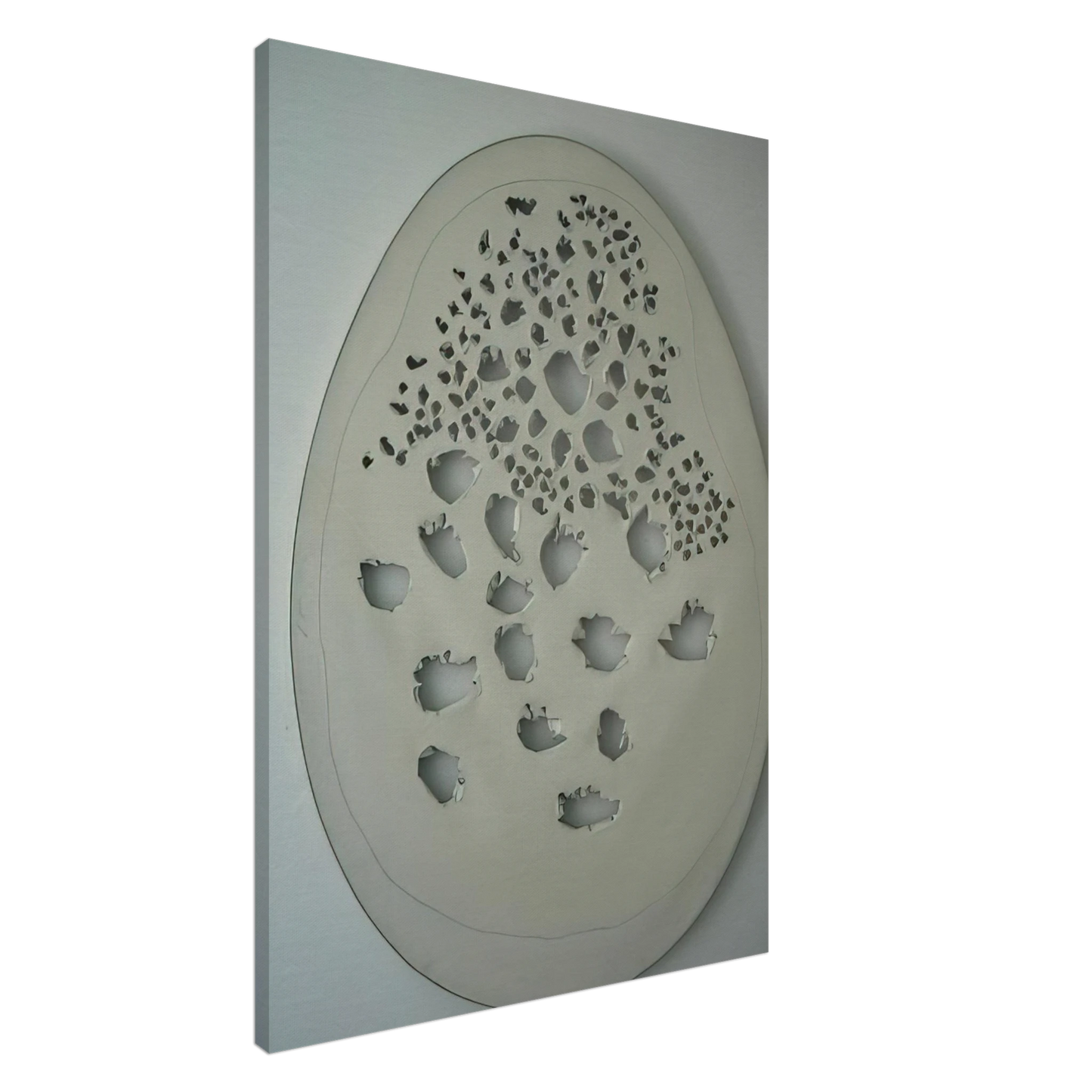 Lucio Fontana - Concept Spatiale - 1963 Canvas - 20x30 cm / 8x12 inches-canvas