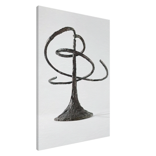 Alexander Calder - THE HELICES DOUBLE HELIX 1944 Canvas - 20x30 cm / 8x12 inches-canvas