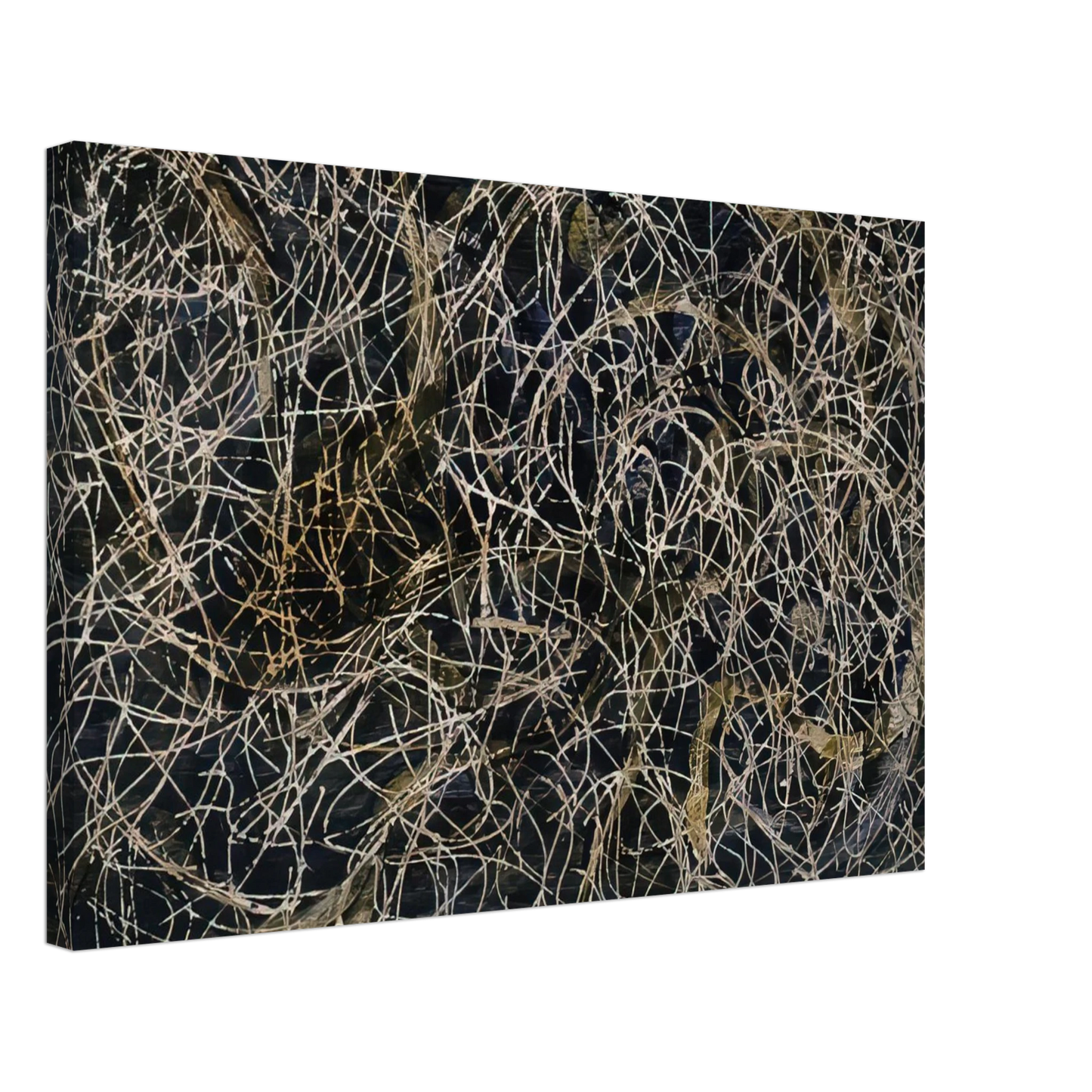 Marcel Barbeau - Rosier-feuilles Canvas - 40x60 cm / 16x24 inches-canvas