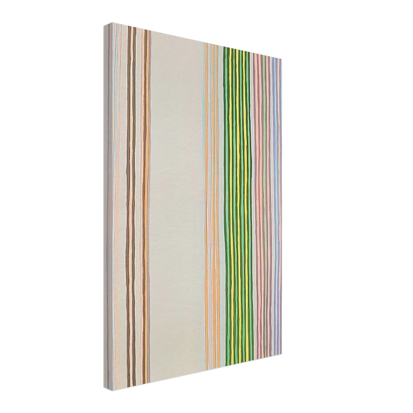 Gene Davis - Royal Curtain - 1980 Canvas - 70x100 cm / 28x40 inches-canvas