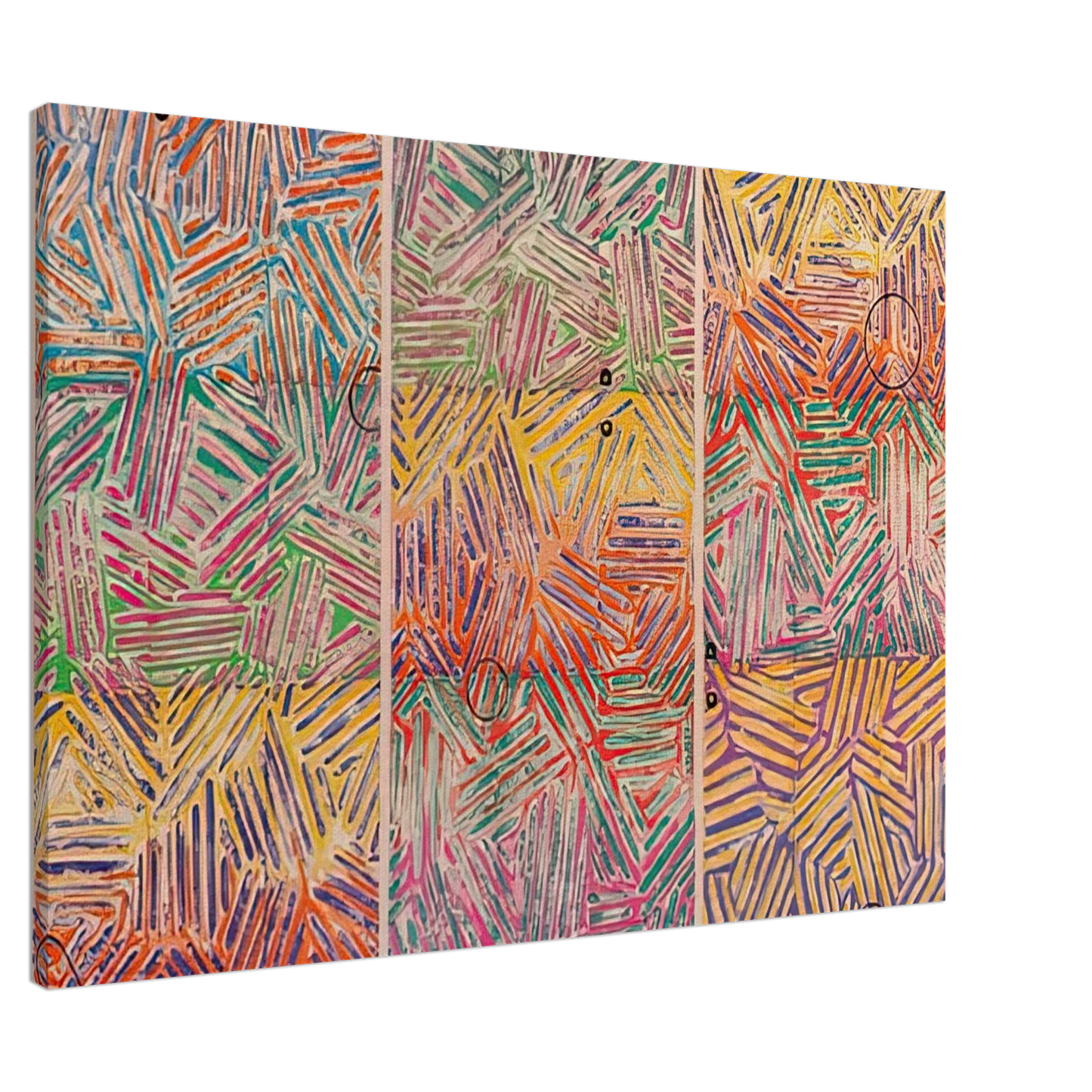 Jasper Johns - USUYUKI ULAE 227 Canvas - 20x30 cm / 8x12 inches-canvas