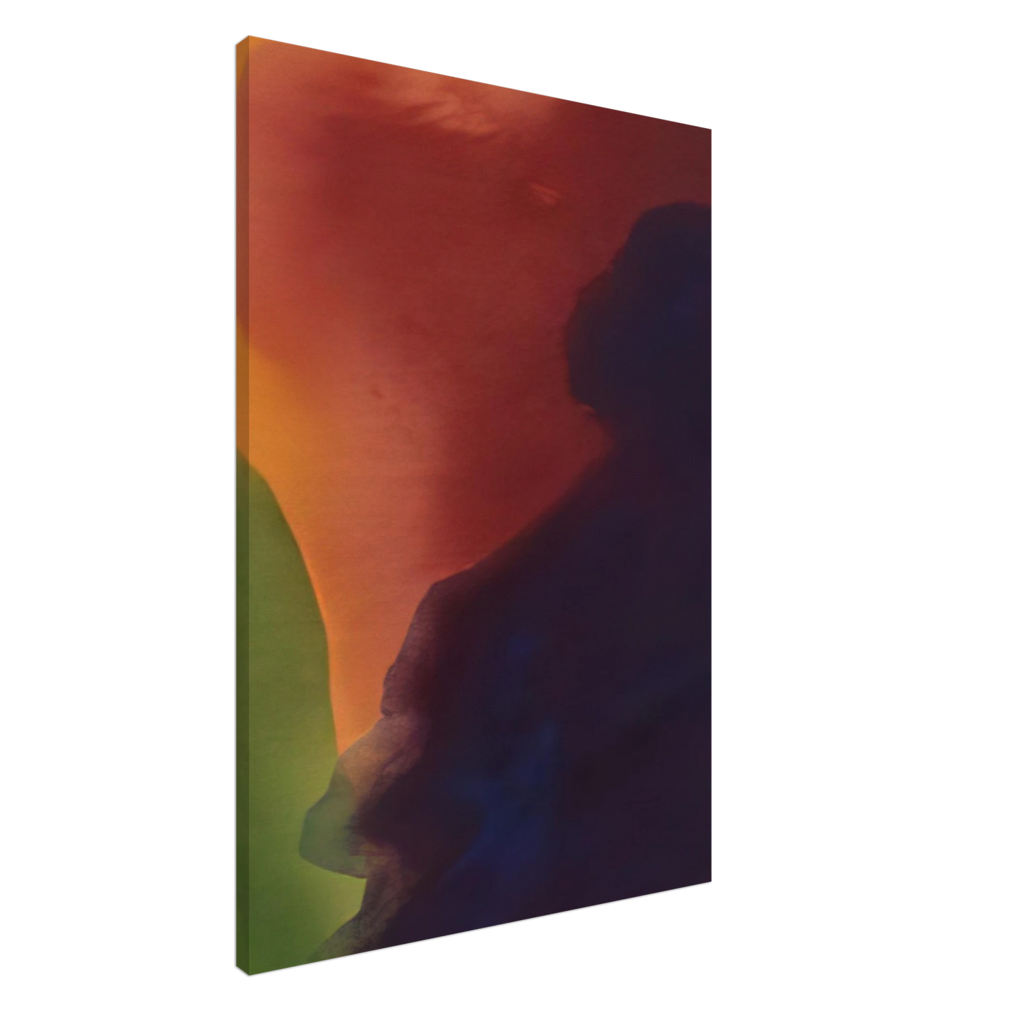 Helen Frankenthaler - Blue Atmosphere III - 1963 Canvas - 20x30 cm / 8x12 inches-canvas