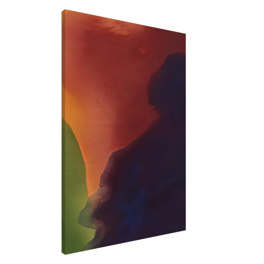 Helen Frankenthaler - Blue Atmosphere III - 1963 Canvas - 20x30 cm / 8x12 inches-canvas