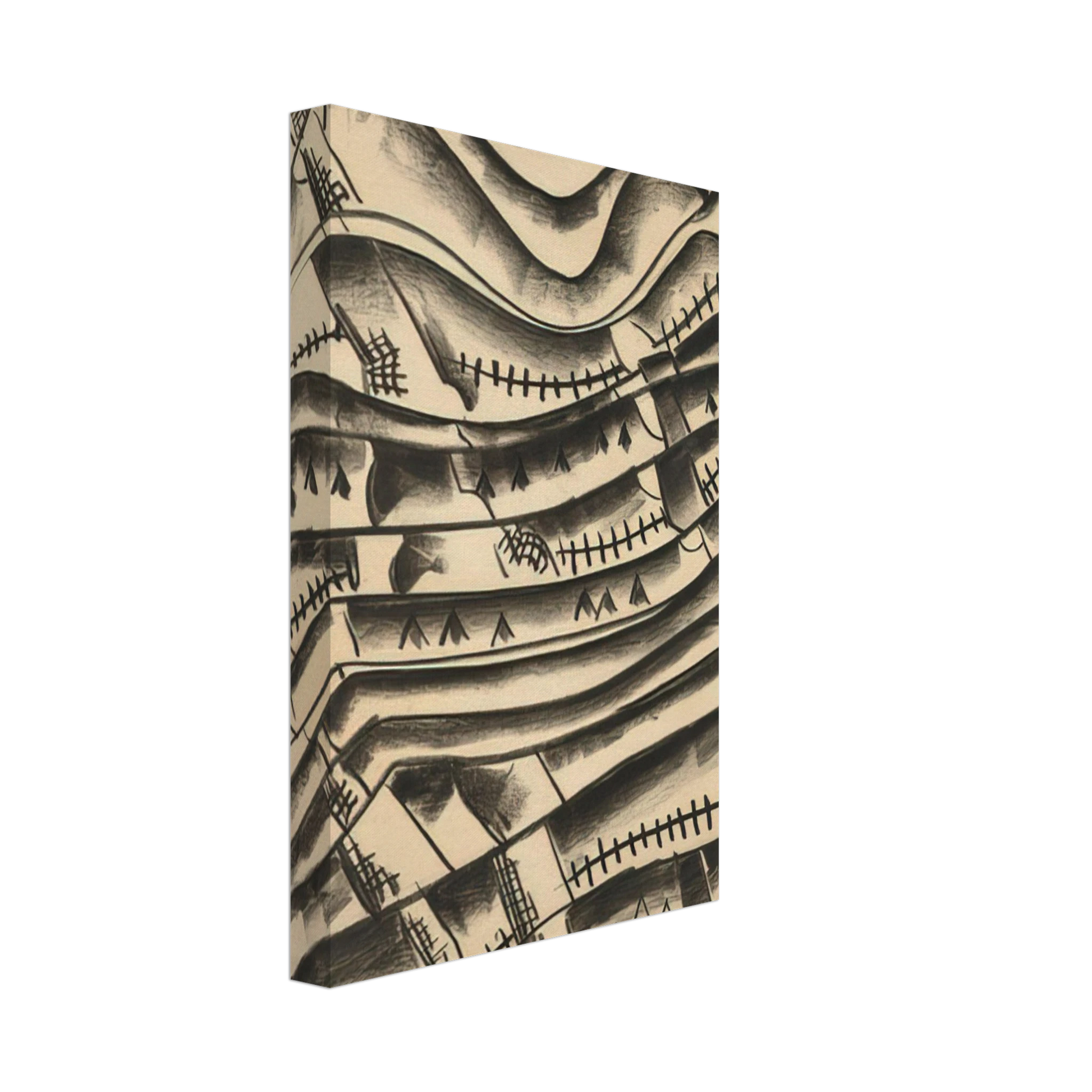 Man Ray - RIDGEFIELD LANDSCAPE Canvas - 70x100 cm / 28x40 inches-canvas