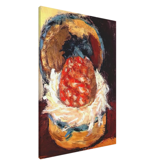 Henri Matisse - PINEAPPLE IN A BASKET 1926 Canvas - 20x30 cm / 8x12 inches-canvas