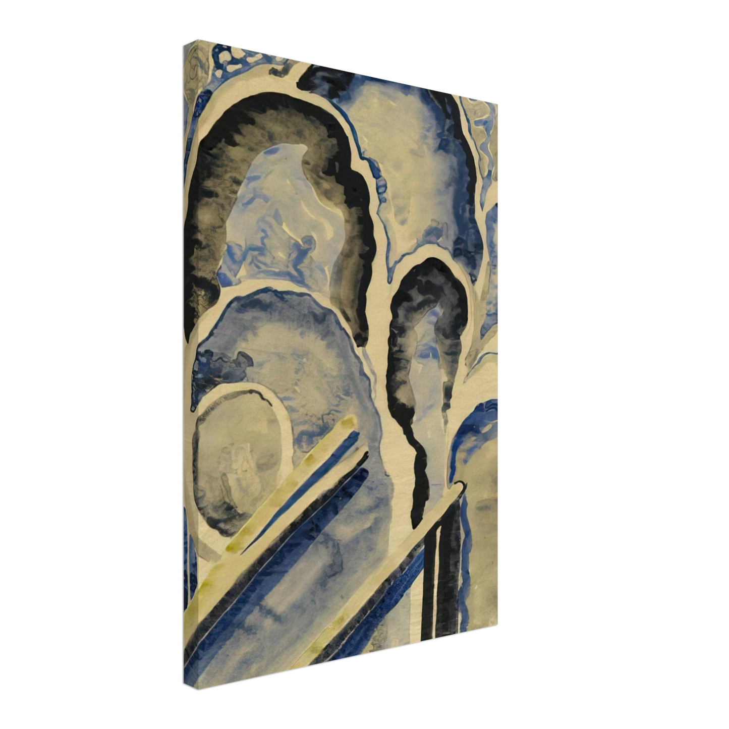 Georgia O'Keeffe - Blue-01 Canvas - 70x100 cm / 28x40 inches-canvas