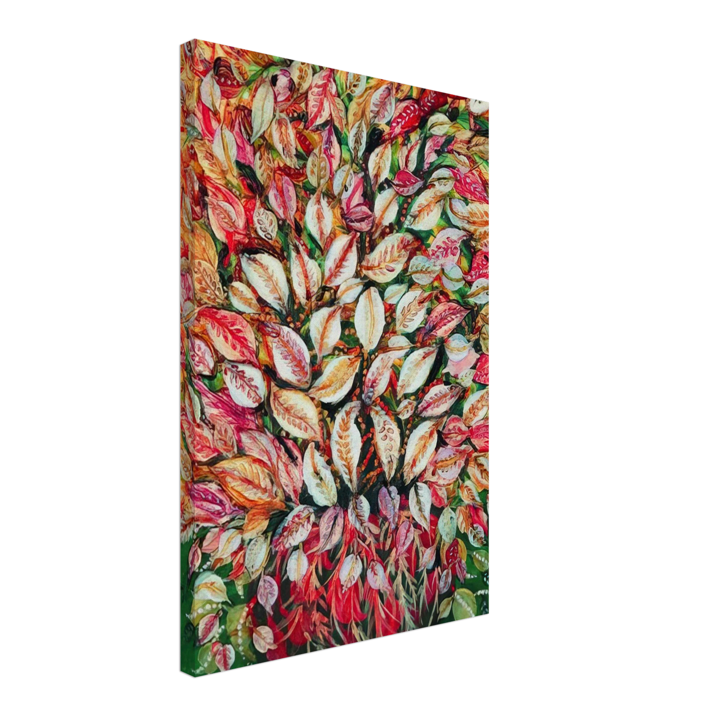 Seraphine Louis - Feuilles - 1928 Canvas - 70x100 cm / 28x40 inches-canvas