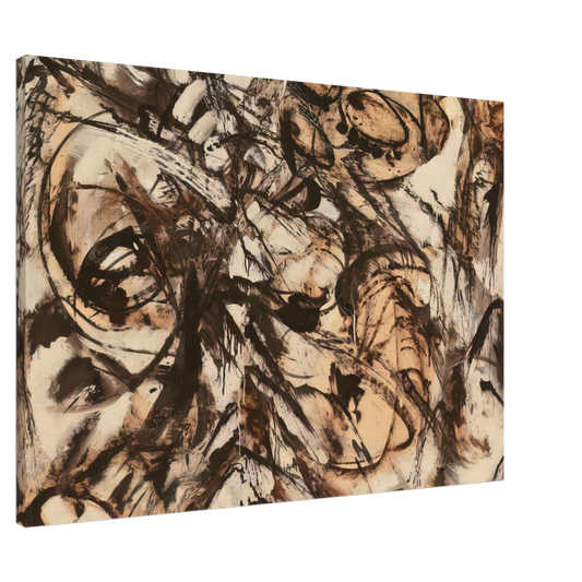 Lee Krasner - The Guardian Canvas - 20x30 cm / 8x12 inches-canvas