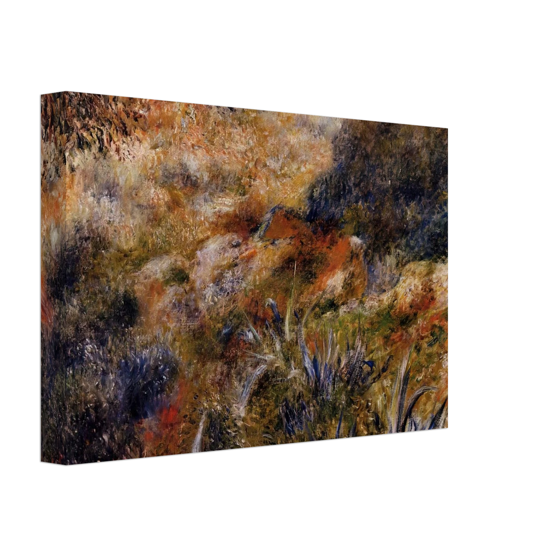 Pierre-Auguste Renoir - Algerian Landscape The Ravine of the Wild Women Canvas - 40x60 cm / 16x24 inches-canvas